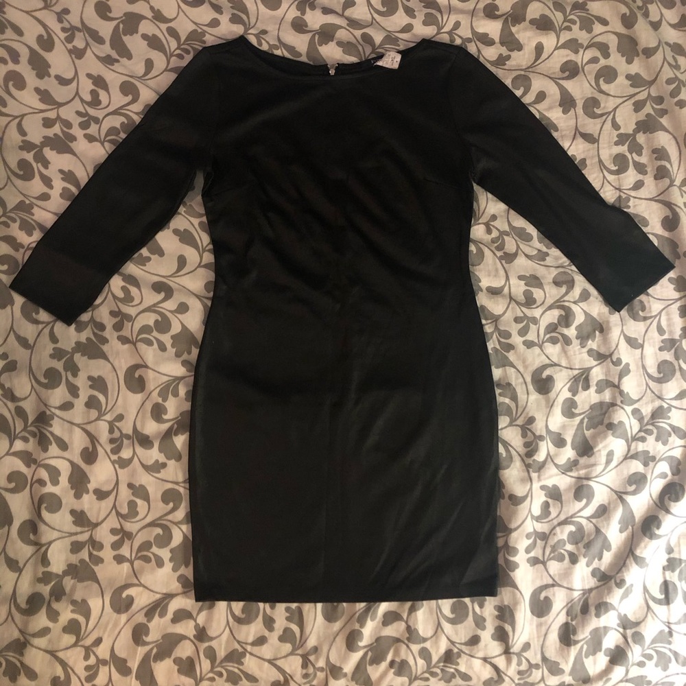 black long sleeve Fury mini dress size Medium